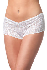 Low Rise Lace Booty Short